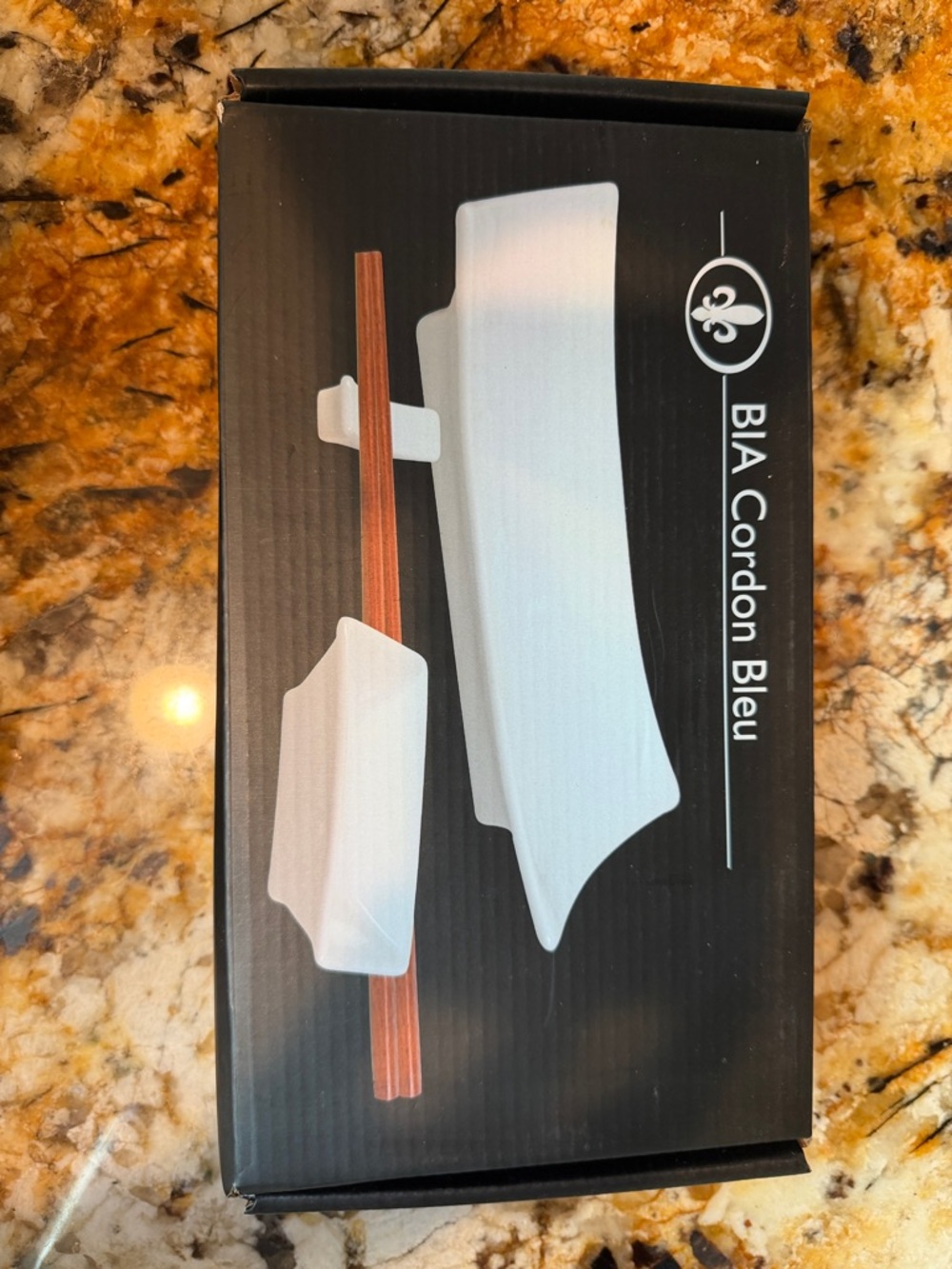 BIA Cordon Bleu White Porcelain Sushi Set